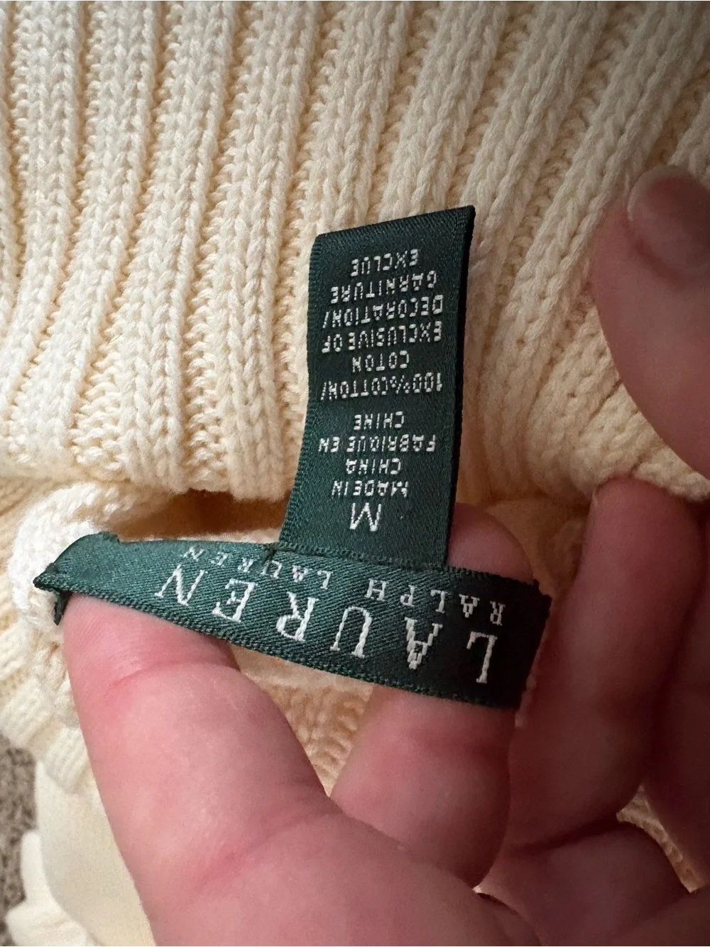 Lauren Ralph Lauren knit America flag sweater - Picture 2 of 3